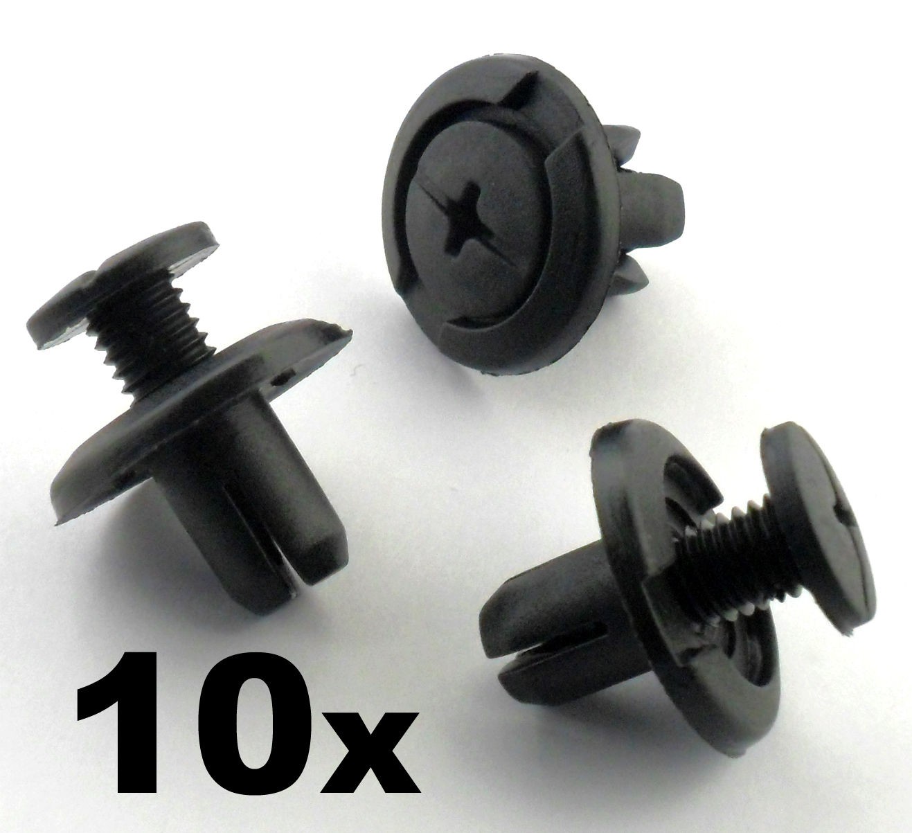 HONDA PIECES MOTEUR 10x Clips de Fixation Pare Boue - Honda Accord Civic  CRX Prelude Integra