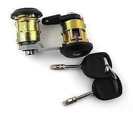 Serrure de porte 2 cl/és cylindre avant gauche droite pour Fiesta Escort Courier KA