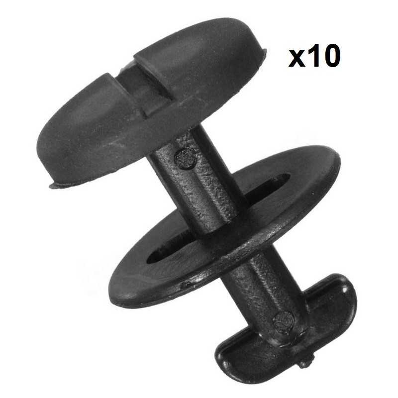 10x Clips de Fixation de Tapis de Sol - BMW E36 E46 E38 E39 VCF2635 *10