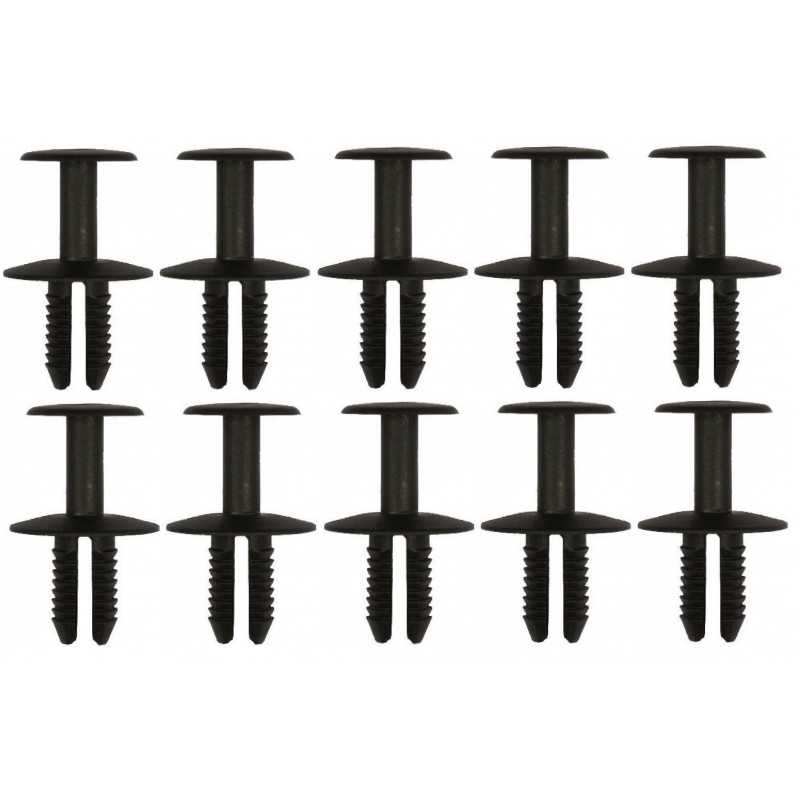 10x Clips Panneau de Porte - Bmw Mercedes Mini Volvo VCF2623*10