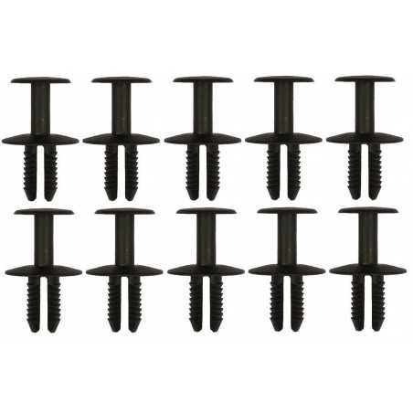 10x Clips Panneau de Porte - Bmw Mercedes Mini Volvo VCF2623*10