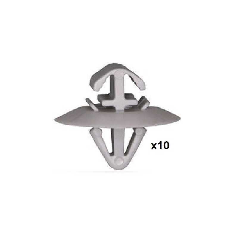 10x Side Moulding Trim Clips For Opel Vivaro, Iveco Daily, Renault Trafic - 4412053