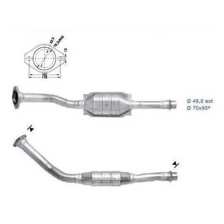 Catalyseur - Citroen Berlingo Peugeot Partner 306 2.0 HDI PGC058