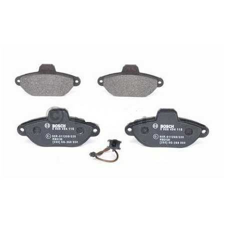 4x Plaquettes de Frein Avant - Fiat 500 Panda Ford Ka Bosch 0986494115