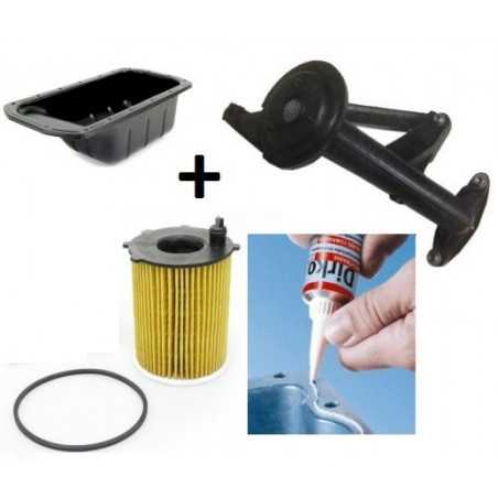 Pack Carter d'Huile+Pate a Joint+Crepine+Filtre a Huile - Ford Citroen Peugeot 1.4 1.6 hdi Tdci BF-85001+101866+1109AY+036.163 Pack Carter d'Huile+Pate a Joint+Crepine+Filtre a Huile - Ford Citroen Peugeot 1.4 1.6 hdi Tdci BF-85001+101866+1109AY+036.163