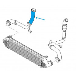Durite de Turbo Renforce - Ford Galaxy Mondeo S-Max 2.2 Tdci BF-618002