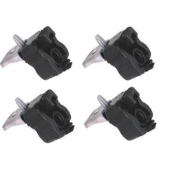 4x Silents Bloc Support Echappement - Renault Clio 2 Twingo 2 4114*4