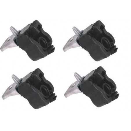 4x Silents Bloc Support Echappement - Renault Clio 2 Twingo 2 4114*4