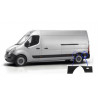 2x Baguettes de Protection Arriere Gauche - Nissan Interstar Opel Movano Renault Master (partie avant+arriere) OR7793 + OR7791