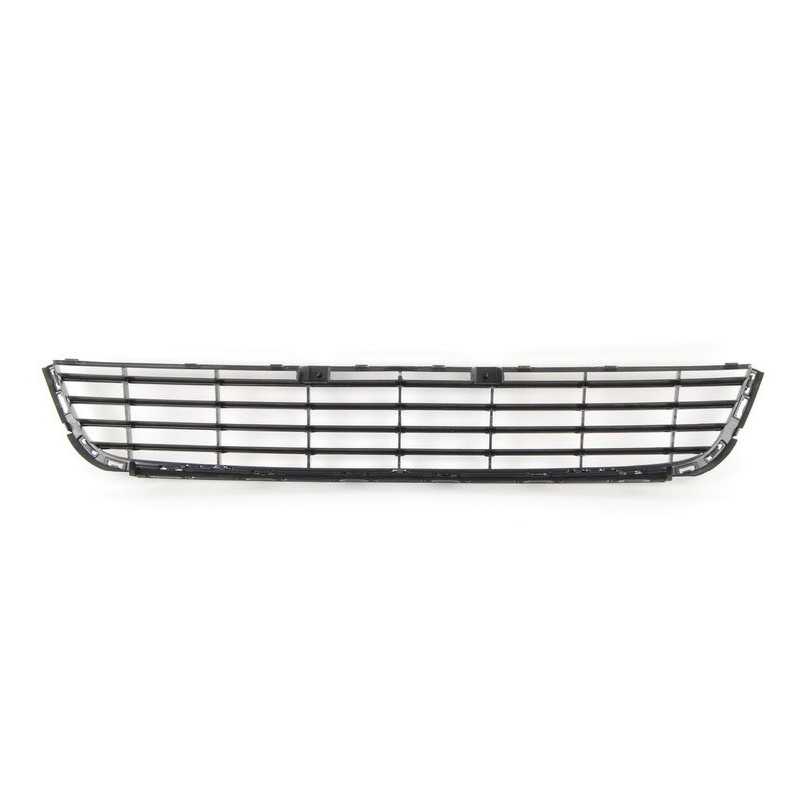 Grille de Pare Choc Avant Central Noir Moulure Chromée - Vw Golf 6 9518275