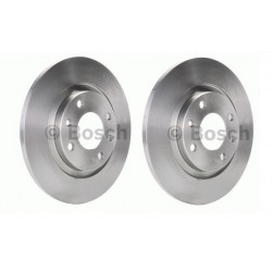 2x Disques de Frein Avant - Citroen Berlingo C3 C4 Cactus Peugeot 301 Partner Bosch 0986478847