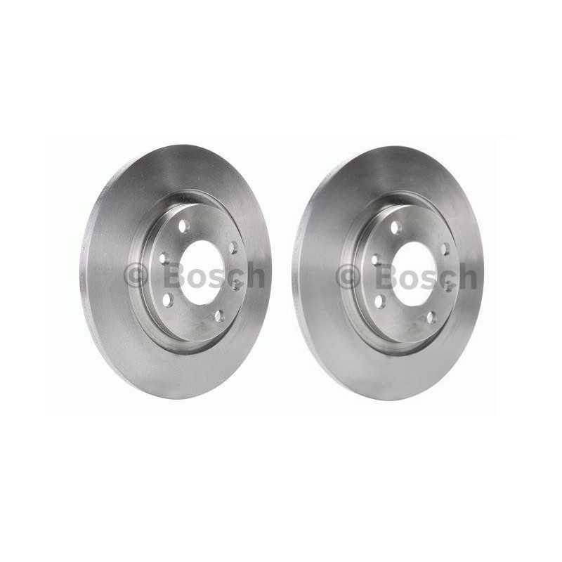 2x Disques de Frein Avant - Citroen Berlingo C3 C4 Cactus Peugeot 301 Partner Bosch 0986478847