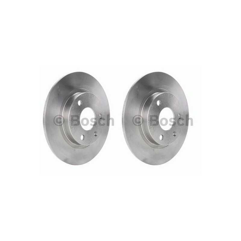 2x Disques de Frein Avant - Citroen Ax Saxo Peugeot 106 Bosch 0986478246