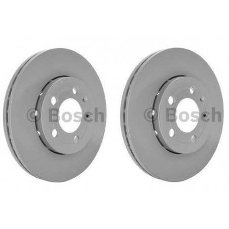 2x Disques de Frein Avant - Audi A3 Seat Leon Toledo 2 Skoda Octavia Vw Bora Golf 4 New Beetle Bosch 0986478852