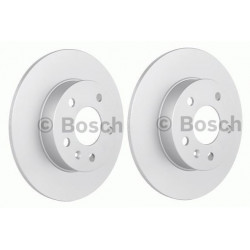 2x Disques de Frein Arriere - Opel Astra G H Meriva B Zafira A B Bosch 0986478884