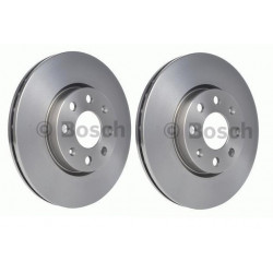 2x Disques de Frein Avant - Opel Corsa D Fiat Grande Punto Bosch 0986479223