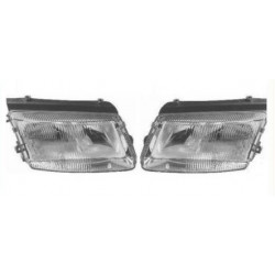 2x Optique de Phares Avant D+G Sans Anti Brouillard - VW Passat 3B 9042501+9042502