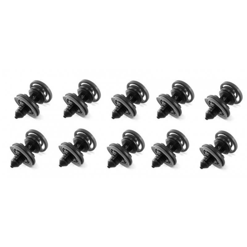 10x Clips de Panneau de Porte - Audi Seat Vw VCF2339*10