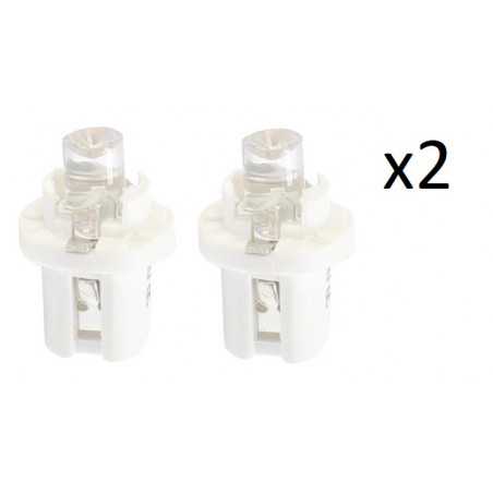 Ampoules LED B8.5d Blanche 12V - tableau de bord L004W Ampoules LED B8.5d Blanche 12V - tableau de bord L004W