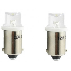2x Ampoules LED BA9S Blanche L007W