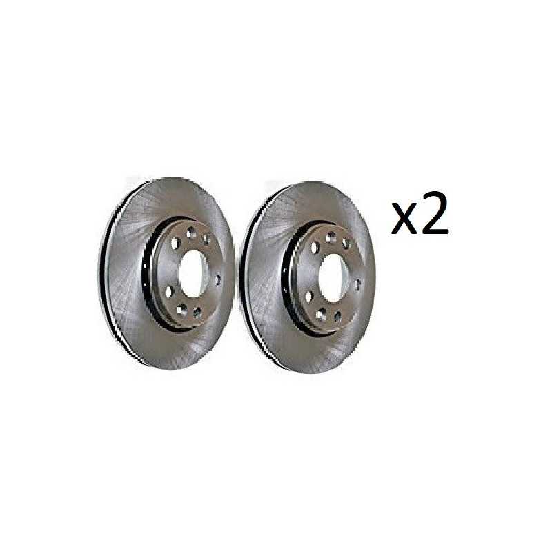 2x Disques de Frein Avant - Dacia Duster Renault Fluence Grand Scenic 3 Laguna 3 Megane 3 Scenic 3 1.5 1.9 Dci 17976