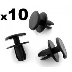 10x Clips de Fixation Pare Choc Avant - Opel Astra G VCF3 *10