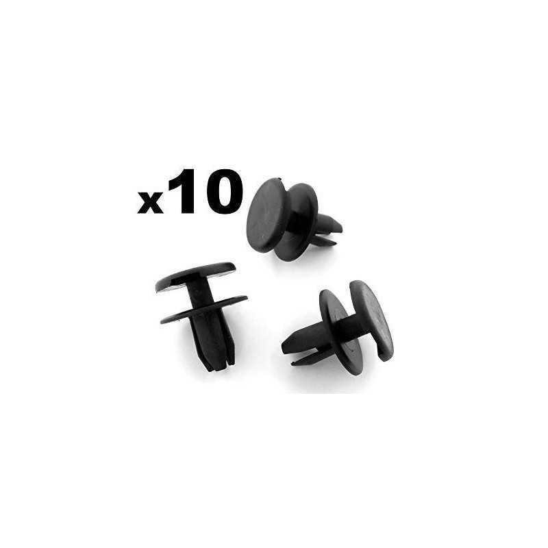 10x Clips de Fixation Pare Choc Avant - Opel Astra G VCF3 *10