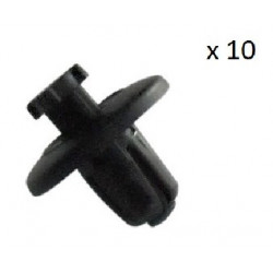 10x Clips de fixation de cache sous moteur - CITROEN PEUGEOT