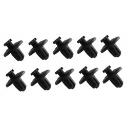 10x Clips de Fixation Pare Boue- Citroen C3 C4 C5 C8 Peugeot 307 607 807 3008 VCF2645 *10