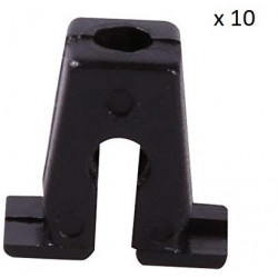 10x Clips de Fixation - Audi Vw VCF1841 *10