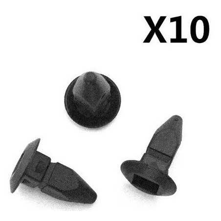 10x Clips de Fixation - Audi A2 A3 A6 A8 TT Vw Bora Golf Lupo New Beetle Passat Polo Touareg VCF2175 *10