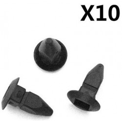 10x Clips de Fixation - Audi A2 A3 A6 A8 TT Vw Bora Golf Lupo New Beetle Passat Polo Touareg VCF2175 *10