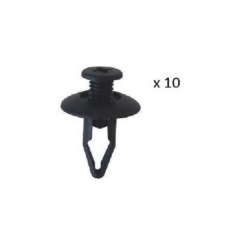 10x Clips de Fixation Pare Boue - Mazda Nissan VCF1108 *10