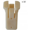 10x Clips de Fixation Essuie Glace - Ford Fiesta Focus VCF425 *10