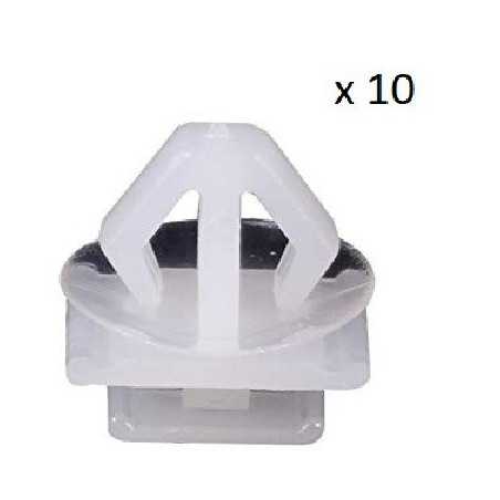 10x Clips de Fixation - Peugeot 206 306 VCF2338 *10