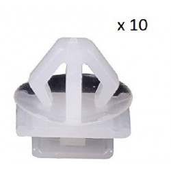 10x Clips de Fixation - Peugeot 206 306 VCF2338 *10