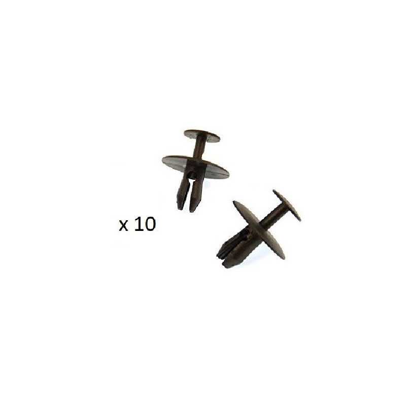 10x Clips de Fixation Panneau de Porte - Citroen Peugeot VCF2649 *10