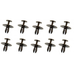 10x Clips de Fixation Panneau de Porte - Citroen Peugeot VCF2649 *10