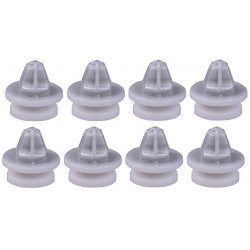 10x Clips de Fixation Panneau de Porte - Renault Clio Megane Trafic VCF129 *10