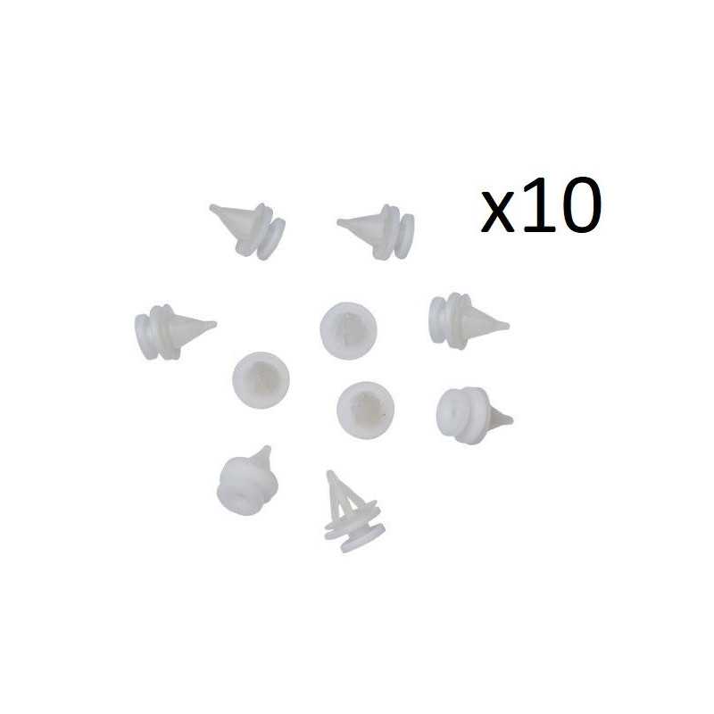 10x Clips de Fixation Panneau de Porte - Renault Clio Kangoo laguna Megane Modus R19 Scenic Twingo VCF2589 *10