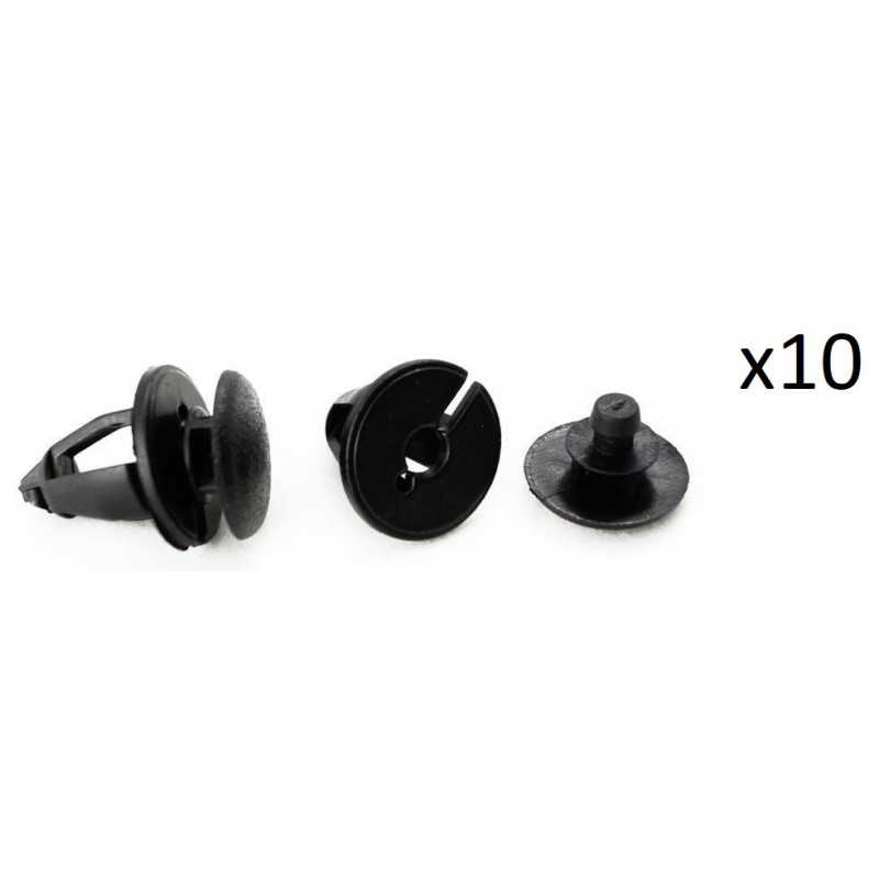 RENAULT PIECES MOTEUR 10x Clips de Fixation Renault