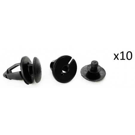 10x Clips de Fixation - Renault Kangoo Trafic VCF260*10