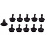 10x Clips de Fixation Panneau de Porte - Isuzu Mazda Toyota VCF747 *10