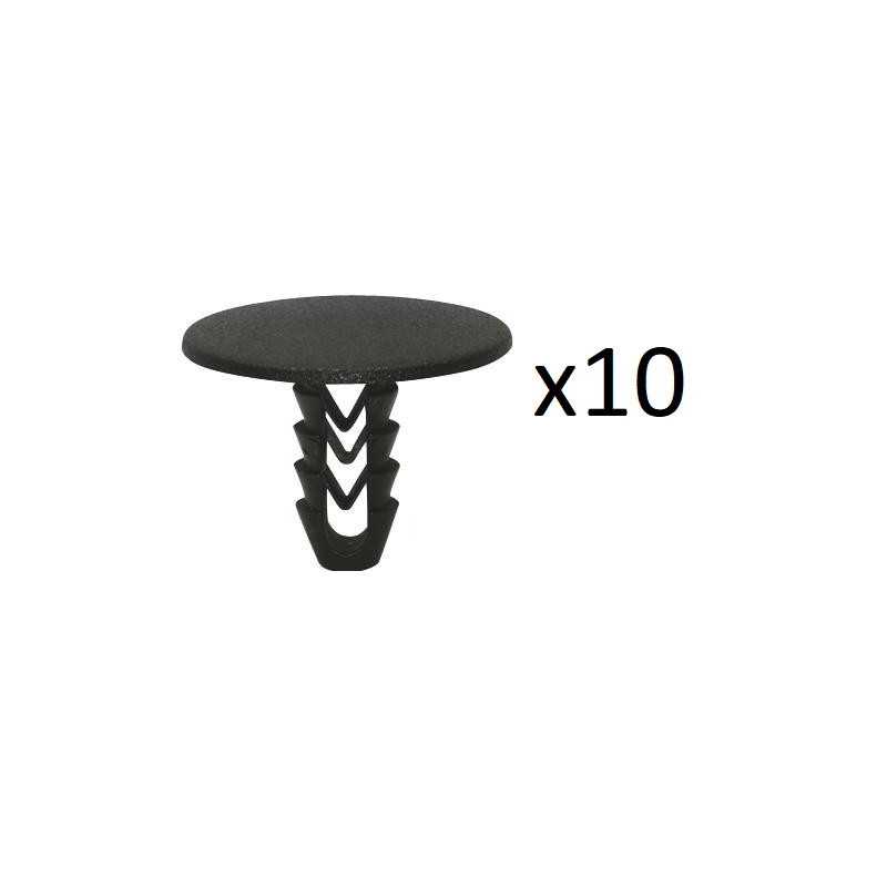 10x Clips de Fixation Garniture de Toit - Fiat Iveco VCF161 *10