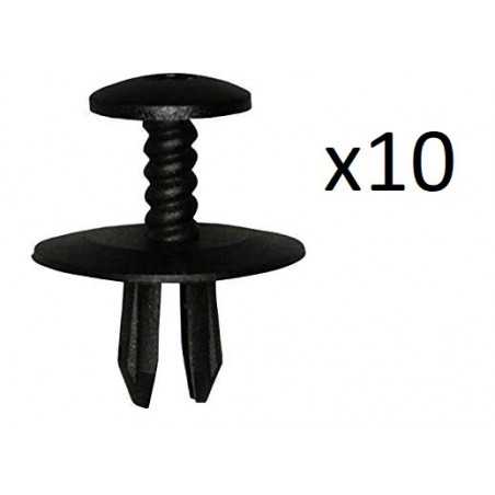 10x Clips de Fixation Capot - Bmw VCF1744 *10