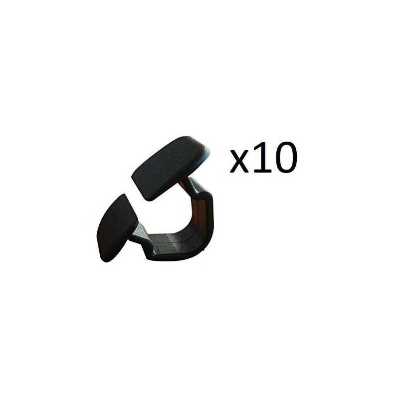 10x Clips de Fixation Capot - Audi Vw VCF2387 *10