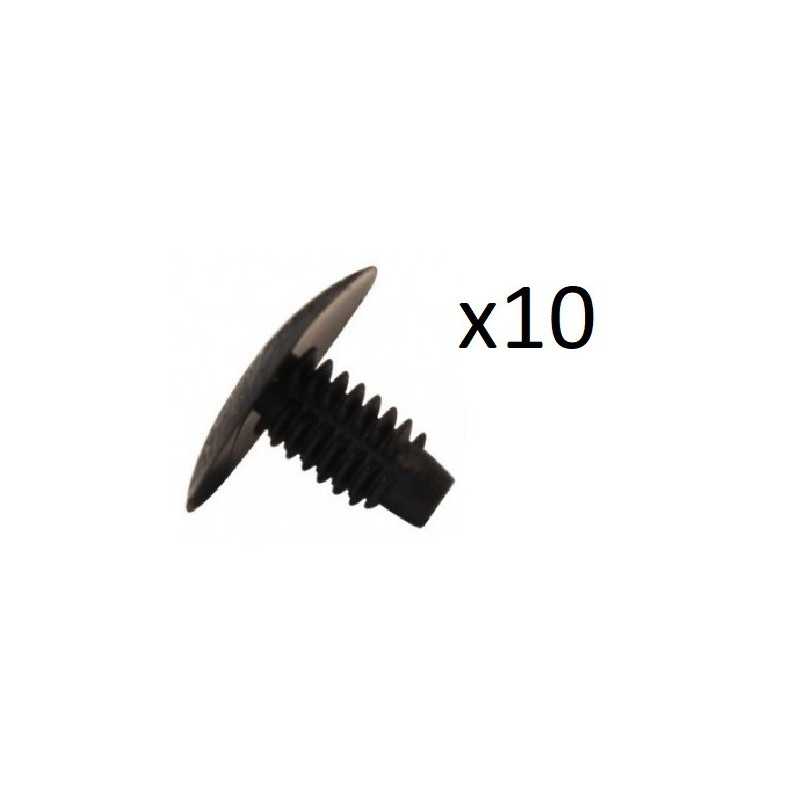 10x Clips de Fixation Radiateur - Dacia Renault Peugeot VCF267 *10