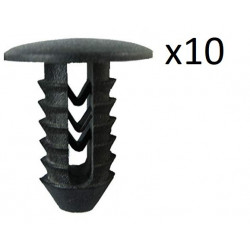 10x Clips de Fixation Pare Choc - Fiat VCF16 *10