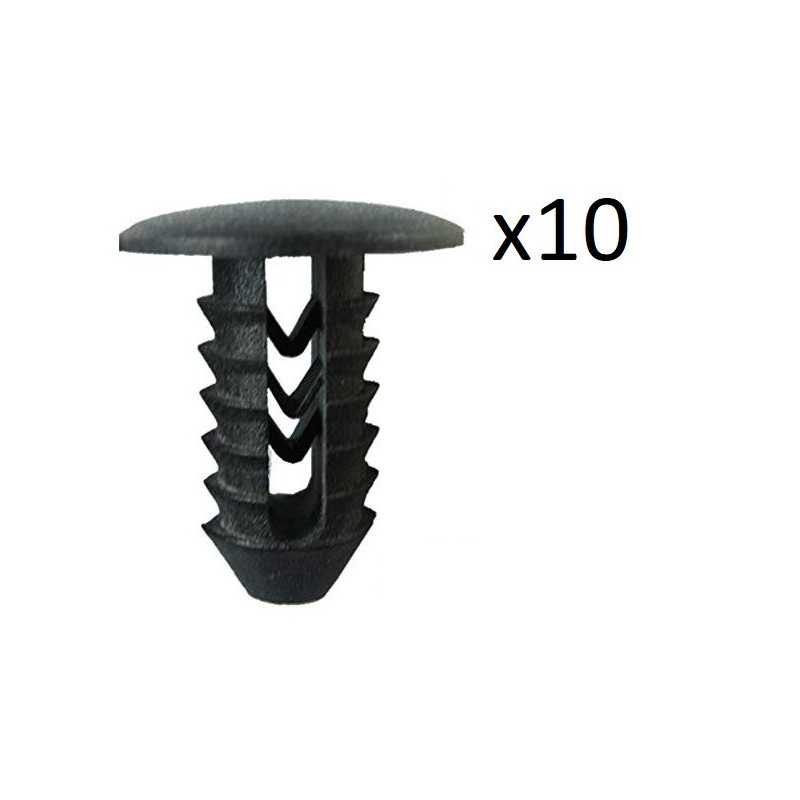 10x Clips de Fixation Pare Choc - Fiat VCF16 *10