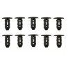 10x Clips de Fixation Pare Choc - Fiat VCF16 *10